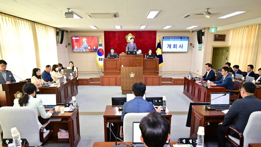 문경시의회, 제294회 제1차 정례회 개회
