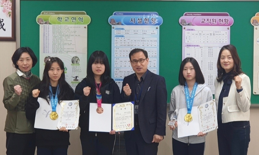 문경여고 태권도부 국가대표 배출, 학생중심 교육 빛났다
